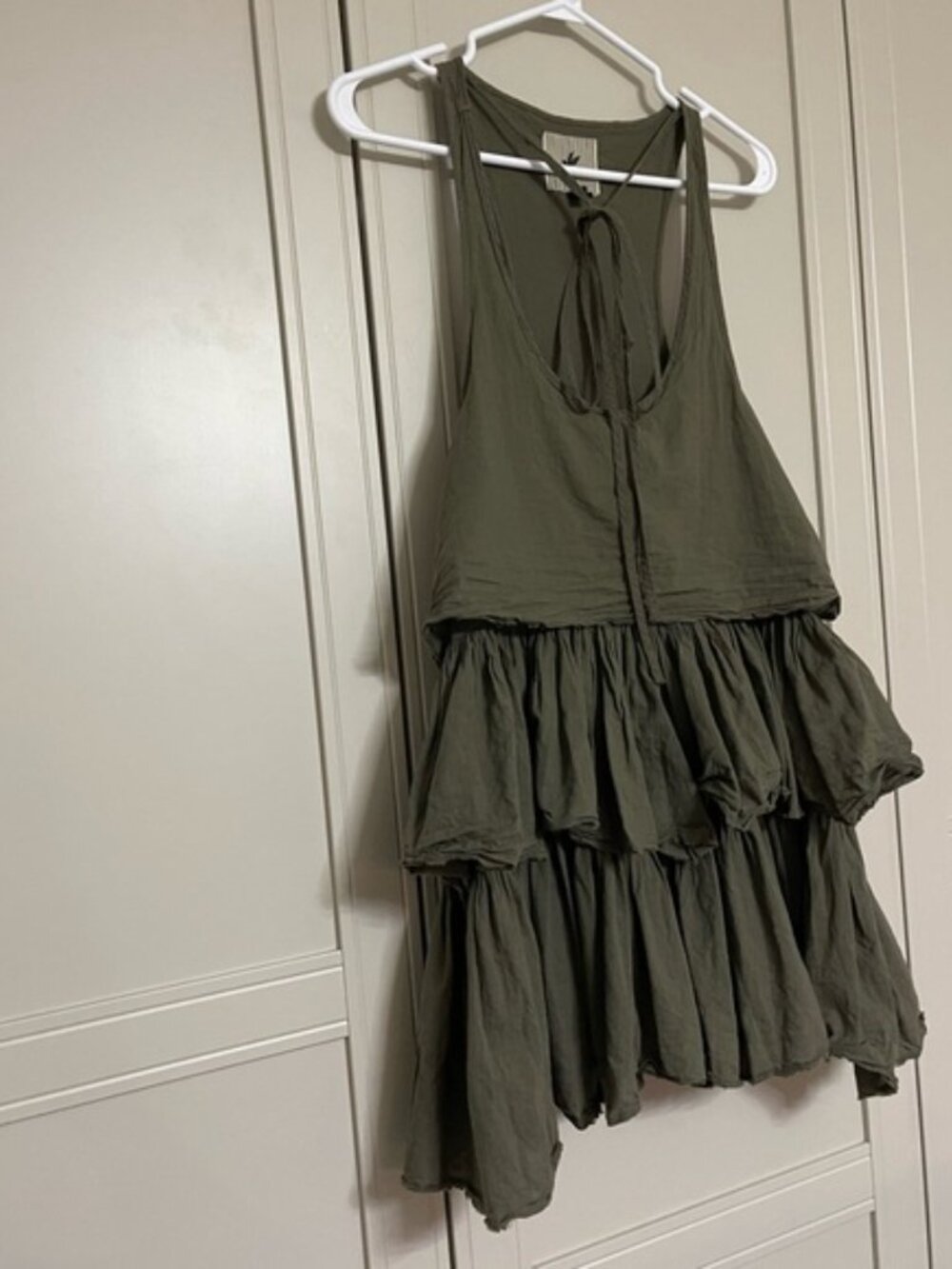 One Teaspoon Road House Dinky Dress in Green - Picture 2 of 9
